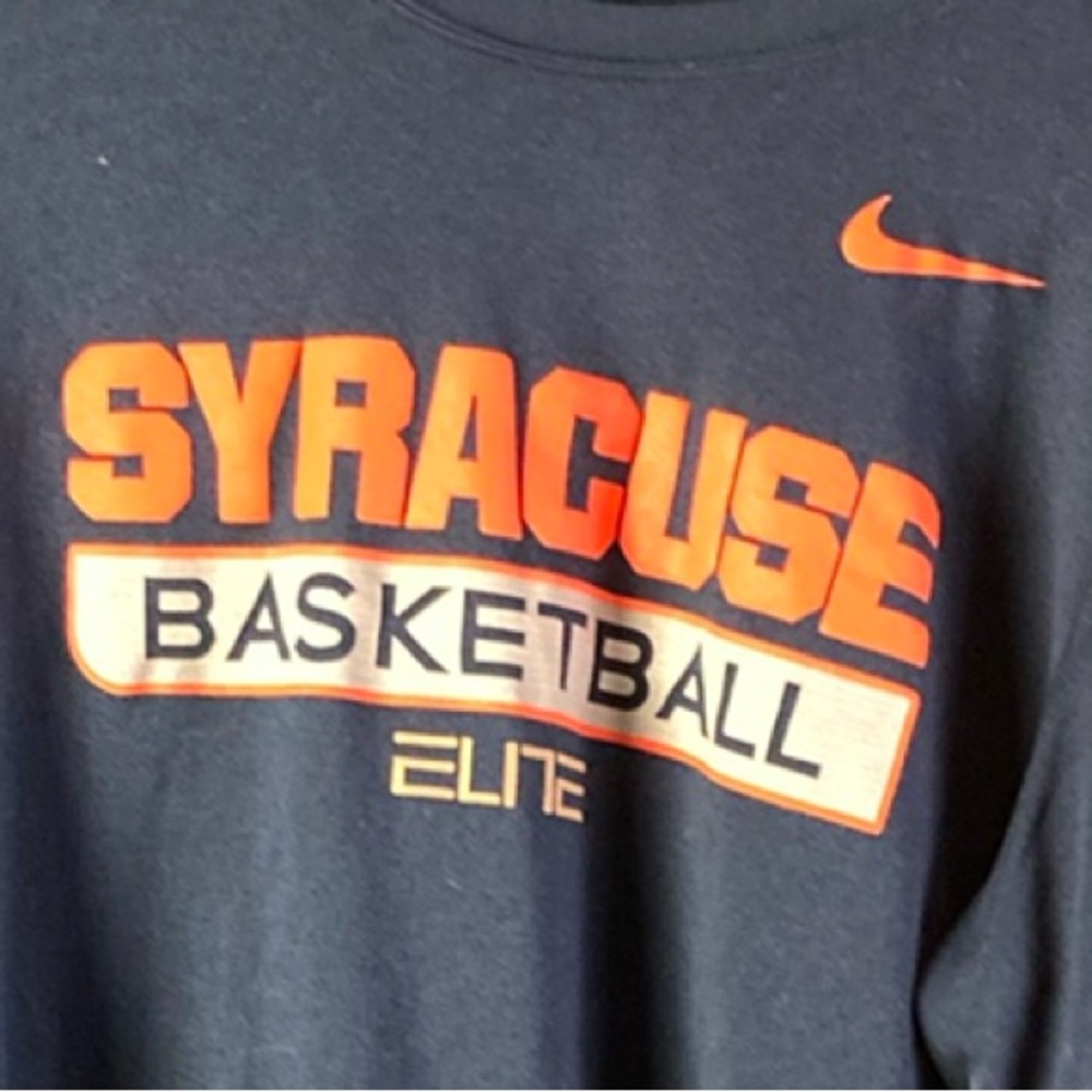 Nike Syracuse Elite Navy Long Sleeve Shirt